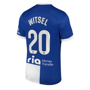 Lacne Muži Futbalové dres Atletico Madrid Axel Witsel #20 2023-24 Krátky Rukáv - Preč